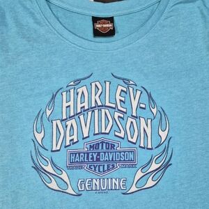 Harley-Davidson Blue Short Sleeve Tee